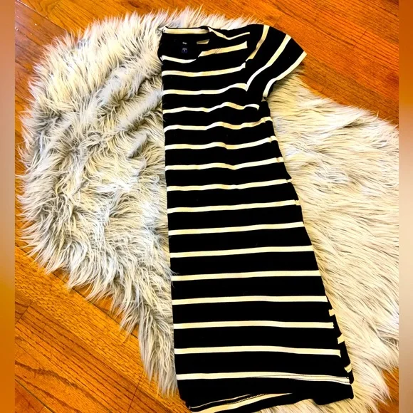 Gap Striped Mini Dress-Size 2 - Picture 1 of 3